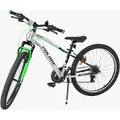 Volare Boost Kinderfahrrad - 24 Zoll - 21 Gänge - Silber/Grün