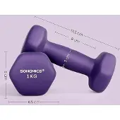 Famanu Hantelset 2 x 1 kg - Neoprenbeschichtung
