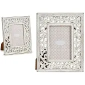 Gift Decor durchbrochener fotorahmen aus holz 10x15 weiss