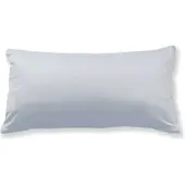 Doris Meyer Uni Interlock Jersey Bettwäsche Kissenbezug einzeln 40x60 cm | silber - grau