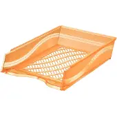 Bene Briefablage orange-transparent