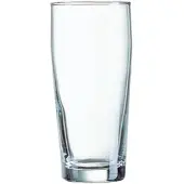 Arcoroc Willi Bierbecher 265ml 12er Set, Bierglas mit Eichstrich 0,2l - 12er Karton, 0,2l Eiche"