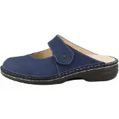 Finn Comfort Stanford Damen Clog blau Nubukleder - Größe: 41