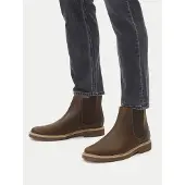 Clarks Shoes Clarkdale Easy 26173532 7, Stiefeletten, Chelsea Boots in Braun für Herren, Größe 40