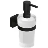 Kludi VELA S Glas-Seifenspender 2597639 mattschwarz
