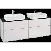 Villeroy & Boch V&B Waschtischunterschrank FINION 1600x603x501 Abdpl bl/wh ma
