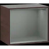 Villeroy & Boch Villeroy und Boch Finion Regalmodul G580GMGN 41,8x35,6x27cm, Emotion, Regal Olive Matt, Walnut veneer
