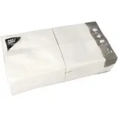 Papstar Servietten 1/8-Falz, 40x40 cm, weiß, 2-lagig | Folie (250 Stück)