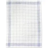 Ross 3er Pack Reinleinen-Geschirrtücher Karofond 60x80 cm | blau - blau