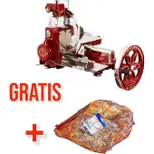 Berkel Volano B114 Rot - Gold Nachbildung Schinken Set