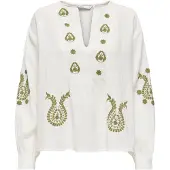 ONLY Onlmoon L/S Emb Top Wvn Noos