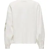 ONLY Onlmoon L/S Emb Top Wvn Noos