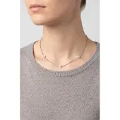 Purelei Linen Blossom Kette Silver Größe: OS | Halsketten Outlet | Damen | Grau
