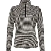 Protest Skipullover Ivory 1/4 Zip Damen Grey-XL