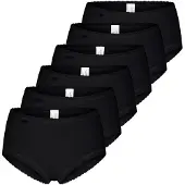 Sloggi 6er Pack 24/7 Cotton Lace Midi Slip