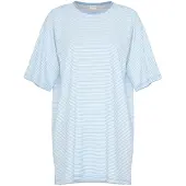 Mey Bigshirt Serie Simple Stripes Alice Blue | Größe 48