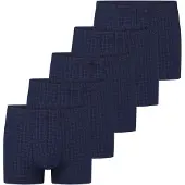 Schiesser Retro Short / Pant Cotton Casual Organic Cotton in Dunkelblau | Gr.: M