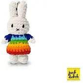 Just dutch gehäkelter miffy-schlüsselanhänger