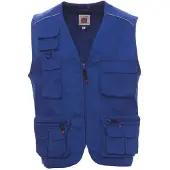 Payper Weste POCKET – funktionale Arbeitsweste mit vielen Taschen, robust, leicht, für Handwerk, Logistik, Outdoor marineblau XL