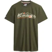 Superdry Outdoor Scene Relaxed Fit Kurzarm-t-shirt