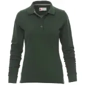 Payper Langarm Poloshirt "FLORENCE LADY" - Grün S