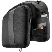 Ibera Hintere Tasche mit doppelter Befestigung mit Platte Commuter
