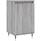 vidaXL Sideboard Grau Sonoma 40x35x70 cm Holzwerkstoff