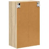 vidaXL Badezimmerschrank Sonoma-Eiche 39 x 23,5 x 65 cm