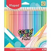 Maped Colorpeps Pastellstifte, 24 Farben