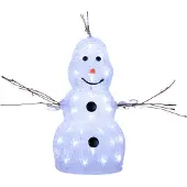 Star Trading 583-90, Leichte Dekorationsfigur, Transparent, IP44, 50 Glühbirne(n), LED, Gleichstrom
