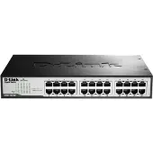 D-Link - DGS-1024D/E 24-Port 10/100/1000 Gigabit Switch, Rackmount/Desktop