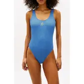 Tommy Hilfiger Scoop Back One Piece Copenhagen Blue Größe: L | Badeanzüge Outlet | Damen | Blau