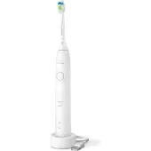 Philips Sonicare 5500 series Series 5500 HX7110/01 Wiederaufladbare Zahnbürste, Erwachsener, Schallzahnbürste, Whitening, 62000 Bewegungen pro Minute, Weiß, Weiß
