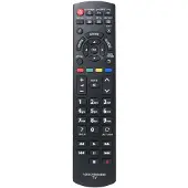 Azurano Fernbedienung für PANASONIC N2QAYB000830 - Ersetzt auch N2QAYB000840 - TX-L24XW6 TX-L32BL6B TX-L39E6BK TX-39ASW504 TX-L42E6EK TX-42AS500E TX-L42E6YK TX-50AS500Y TX-L50BLW6
