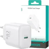JOYROOM Jr-Tcf24 Netzwerk Ladegerät Usb-C Pd 30W Qc Sfc - Weiß