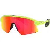 Oakley - Sonnenbrille - Stunt Devil Matte Uranium/Prizm Ruby für Herren aus Wolle - Gelb