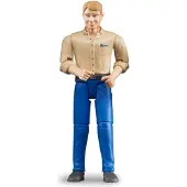 BRUDER Figur Mit Blauer Jeans