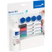 Legamaster Whiteboard-BASIC-Set 7-125100, Marker, Wischer, Reiniger, Magnet, 10-teilig