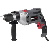 Powerplus POWE10035, Ohne Schlüssel, II, Schwarz, Grau, Rot, Silber, 1,3 cm, 1 cm, 99 dB