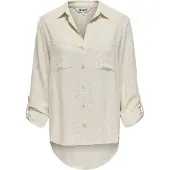ONLY Carmakoma Hemdbluse "CARSIESTA YASMIN LS LI BL SHIRT PNT NOOS" Viskosemischung, regular fit