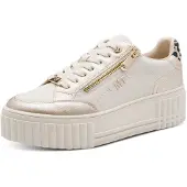 Marco Tozzi Plateausneaker Schnürschuh, Halbschuh, Freizeitschuh mit Feel-Me-Ausstattung