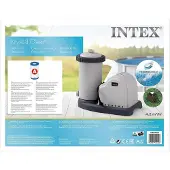 Intex 28636GS Filterpumpe Poolpumpe 5678 L/h Schwimmbadpumpe Schwimmbecken