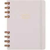 Moleskine Undatierter Life Kalender Mit Spiralbindung, Xl, Wochen-Monatskalender, Fester Einband, Crush Grape