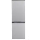 PKM Kühlgefrierkombination KG230KHEIX 173L Inox silber Kühlschrank LED
