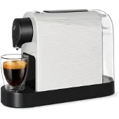 Tchibo Cafissimo „Pure plus“ Kaffeemaschine Kapselmaschine für Caffè Crema, Espresso und Kaffee, 0,8l, 1250 Watt, Weiß