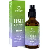 BitterLiebe - Leber Spray natürliche Unterstützung der Leberfunktion mit Cholin und Bitterstoffen 50 ml