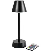 Duni LED-Lampe Zelda graphitgrau modernes Design