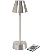 Duni 1 LED Lampe kabellos Zelda silber, 208759 inklusive Ladestation