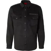 HUGO Oversized Hemd mit Logo-Stickerei Grösse XL