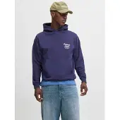 Jack & Jones Kapuzensweatshirt "JORNORREBRO TYPO BACK SWEAT HOOD SN", mit Print